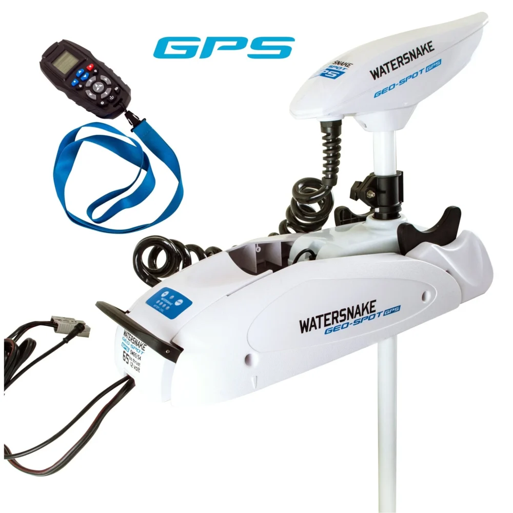 Watersnake Geo-Spot GPS 65lb Electric Bow Mount Trolling Motor